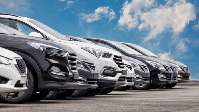 Cars For Sale Stock Lot Row car prices dropping